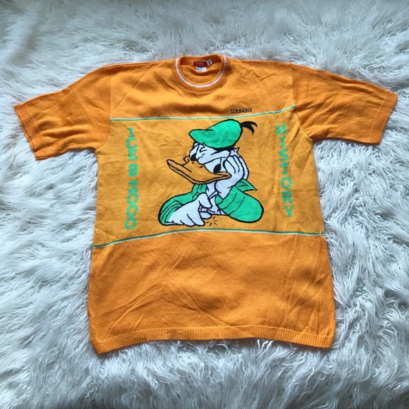 Vtg Iceberg Ice 200 Orange Donald Duck 